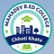 Mahadev BEd College logo