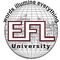 The English and Foreign Languages University - [EFL] logo