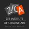 Zee Institute of Creative Art- [ZICA] logo
