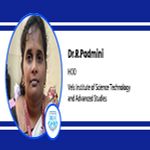 Interview Dr R Padmini HOD at Vels Institute of Science Technology and Advanced Studies Chennai