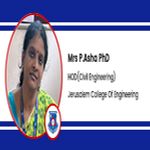 Interview Mrs P Asha HOD Civil Engineering at Jerusalem College Of Engineering Chennai