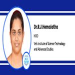 Interview Dr RJ Hemalatha HOD at Vels Institute of Science Technology and Advanced Studies Chennai