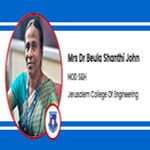 Interview Mrs Dr Beula Shanthi John HOD S and H at Jerusalem College Of Engineering Chennai