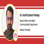 Interview Dr Sumit Kumar Panday Head of Mass and Media Communication Department at Mewar University Chittorgarh