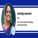 Interview Dr M Vijey Aanandhi HOD at Vels Institute of Science Technology and Advanced Studies Chennai